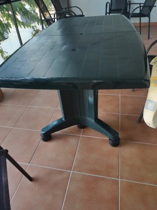 Tavolo da giardino grande in omopropilene
