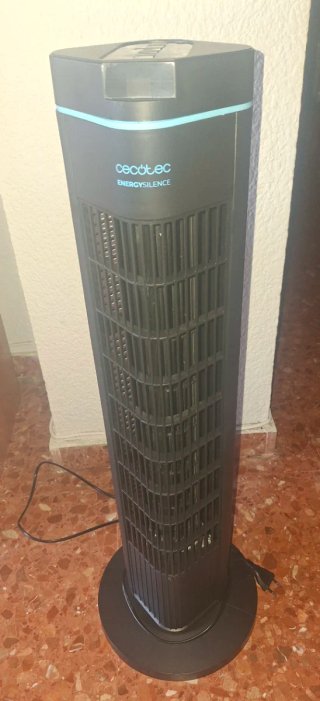 Ventilador Torre Cecotec Negro/Azul