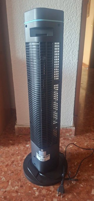 Ventilador Torre Cecotec Negro/Azul