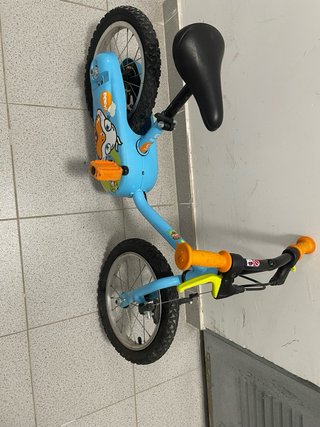 Bicicleta infantil Btwin azul