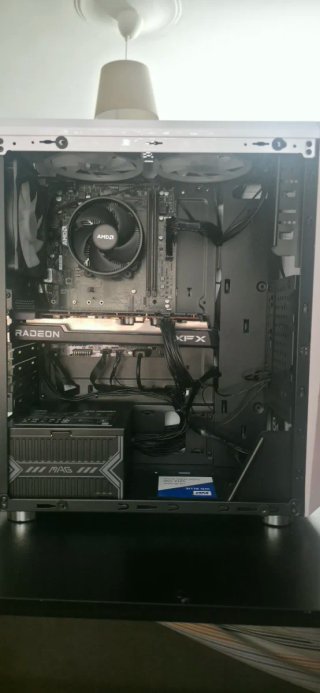 PC Gaming Ryzen 5 2600X, RX 6600XT MSI