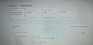 PC Gaming Ryzen 5 2600X, RX 6600XT MSI