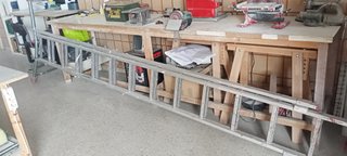 Escalera aluminio 2 tramos 3,90m