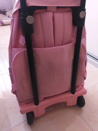 Mochila Safta Benetton Ruedas Rosa