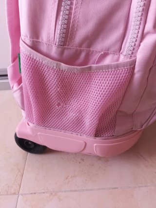 Mochila Safta Benetton Ruedas Rosa