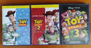 Pack 3 Películas Toy Story DVD (Español)