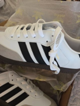 Zapatillas Adidas Samba Blancas Talla 37.5
