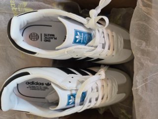 Zapatillas Adidas Samba Blancas Talla 37.5