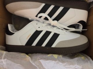 Zapatillas Adidas Samba Blancas Talla 37.5
