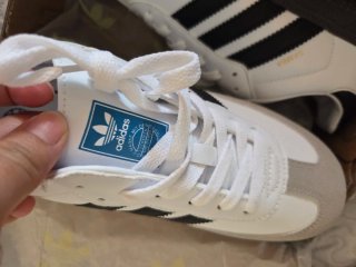 Zapatillas Adidas Samba Blancas Talla 37.5