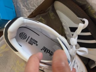 Zapatillas Adidas Samba Blancas Talla 37.5