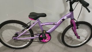 Bicicleta Morada Infantil 20