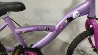 Bicicleta Morada Infantil 20