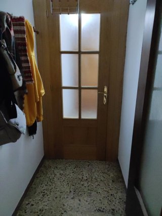 Puerta interior de paso de madera i8