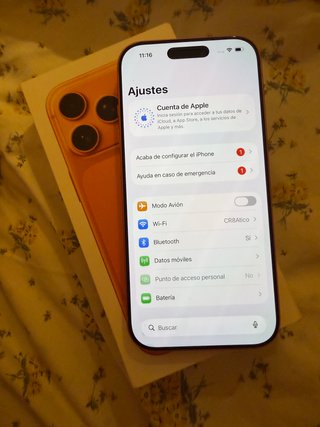 iPhone 17 Pro 256GB Naranja impecable permuto