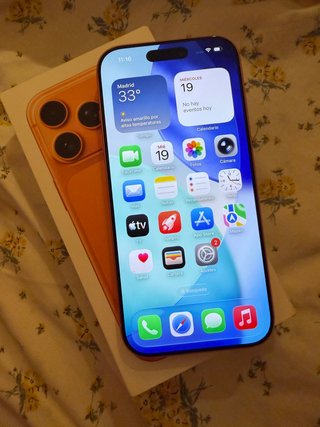 iPhone 17 Pro 256GB Naranja impecable permuto