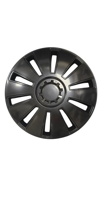 S SUMEX Juego de 4 Tapacubos de 16 Pulgadas Diseño Vermont Black