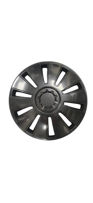 S SUMEX Juego de 4 Tapacubos de 16 Pulgadas Diseño Vermont Black