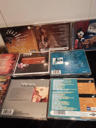 Lote 10 CDs Música Variada Pop Rock Latinoy regalm