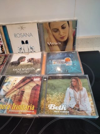 Lote  9 CDs Música Variada Pop Rock Latinoy regalm