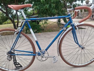 Bicicleta Clásica Azul Charles Pelissier