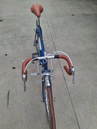 Bicicleta Clásica Azul Charles Pelissier