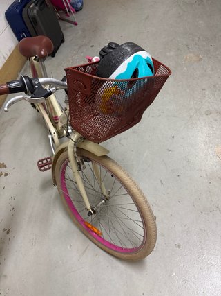 Bicicleta infantil BTWIN 24 y casco infantil