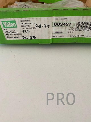 Kit embrague Mercedes 003427