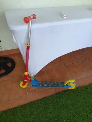 Patín infantil 3 ruedas