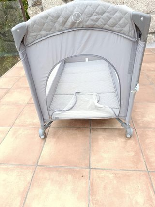 Cuna de Viaje Olmitos Gris