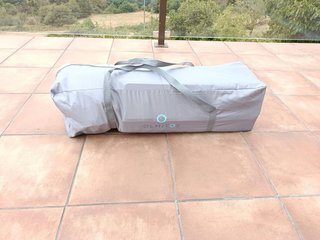 Cuna de Viaje Olmitos Gris