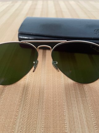 Gafas de Sol Ray-Ban Aviator Naranja/Plata