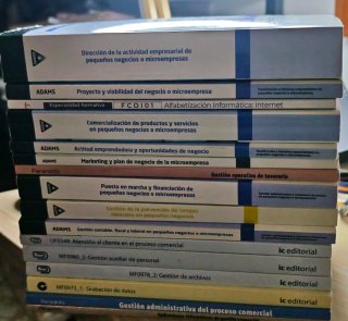 Libros Certificados de Profesionalidad ADAMS.