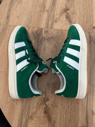 Adidas Campus Verdes y Blancas
