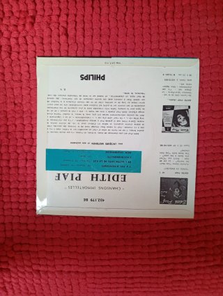 Edith Piaf - Philips EP 45