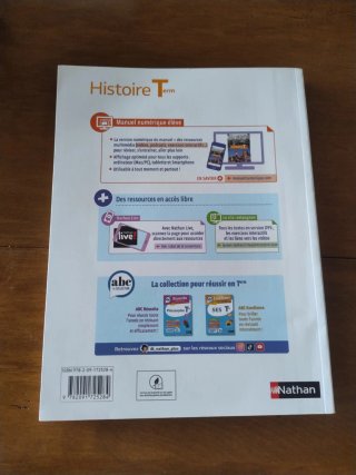 Libro historia de Francia, segundo de bachillerato