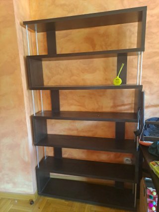 Estantería Librería Madera y Metal