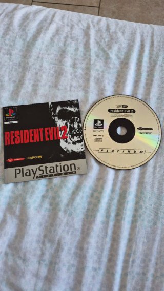 Resident Evil 2 PS1 Platinum Disco 2