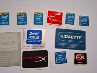 20 Pegatinas diferentes  - PC Stickers