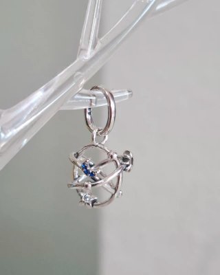 Colgante Plata Universo