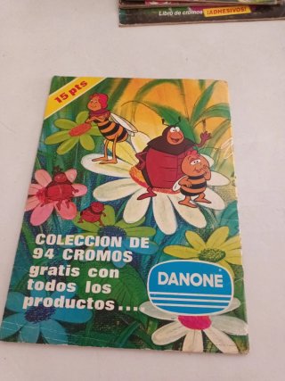 Album Cromos Abeja Maya Danone