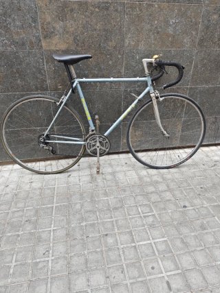 Bicicleta Clásica Azul