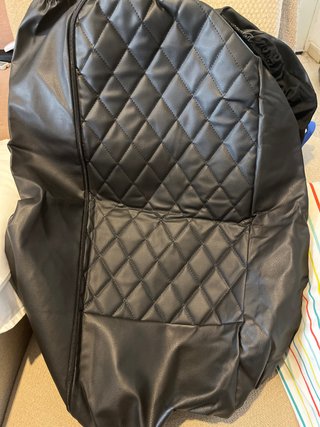 Funda polipiel asientos coche acolchada