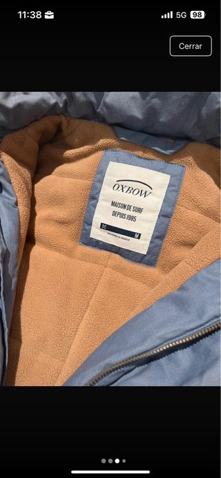 Chaqueta Osbow azul