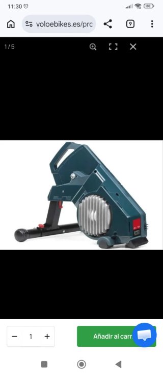 Rodillo Elite Turno Smart Fluid Trainer