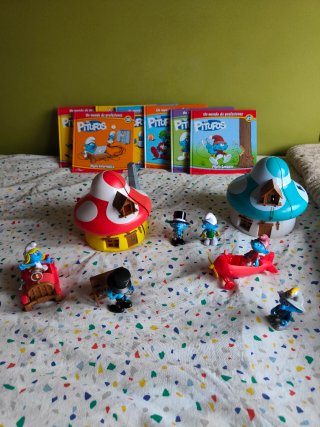 Colección Los pitufos un mundo de profesiones