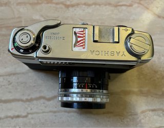 Cámara Yashica Minister Plata/Negra