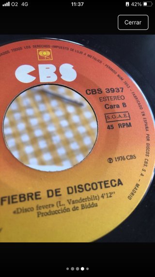 Tina Charles Vinilo 45 RPM  Disco Fever
