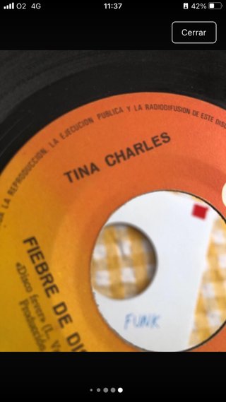 Tina Charles Vinilo 45 RPM  Disco Fever