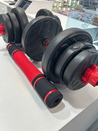 Kit Mancuernas 19kg Ajustables